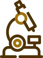 Microscope Creative Icon Design vector