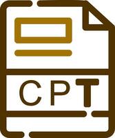 CPT Creative Icon Design vector