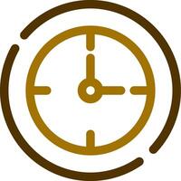 diseño de icono creativo de tiempo vector