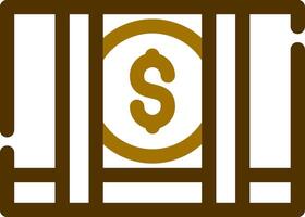 Line Two Color Design vector