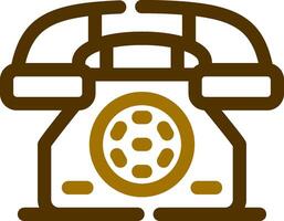 Telephone Creative Icon Design vector