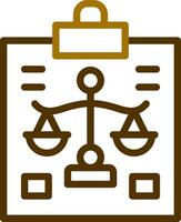 Lawsuit Creative Icon Design vector