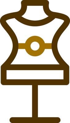 Mannequin Creative Icon Design