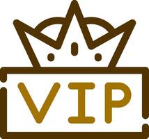 VIP Creative Icon Design vector