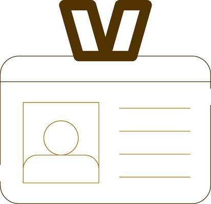 License Creative Icon Design
