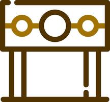 Pillory Creative Icon Design vector