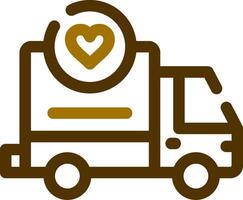 Delivery Creative Icon Design vector