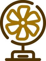 Fan Creative Icon Design vector