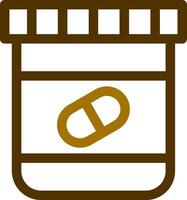 Pills Creative Icon Design vector