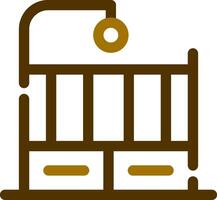 Crib Creative Icon Design vector