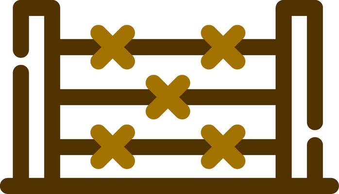 Barbed Wire Creative Icon Design