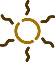 Sun Creative Icon Design vector