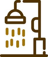 Shower Creative Icon Design vector