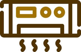 Air Conditioning Creative Icon Design vector