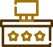 Reception Creative Icon Design vector