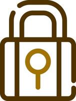 Lock Creative Icon Design vector