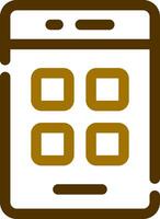 Grid Creative Icon Design vector