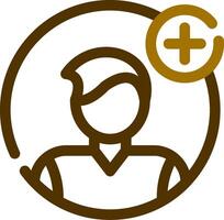 Create an Account Creative Icon Design vector