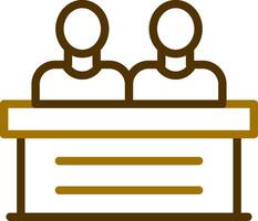 Jury Creative Icon Design vector