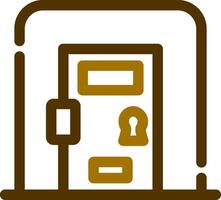 Door Creative Icon Design vector