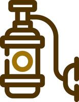 Oxygen Tank Creative Icon Design vector