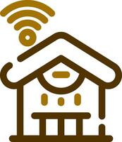Infrared Sensor Creative Icon Design vector