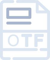 OTF Creative Icon Design vector