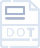 DOT Creative Icon Design vector