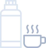 Thermos Creative Icon Design vector