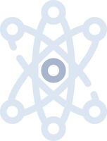Atom Creative Icon Design vector