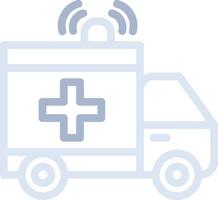 Ambulance Creative Icon Design vector