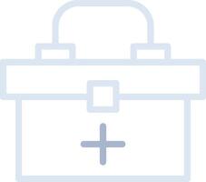 First Aid Kit Creative Icon Design vector