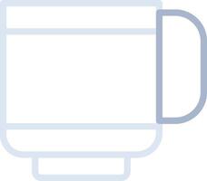 taza de diseño de icono creativo vector