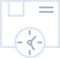 Delivery Time Creative Icon Design vector