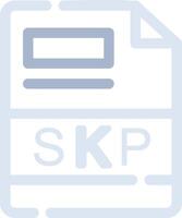 SKP Creative Icon Design vector