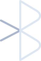 Bluetooth Creative Icon Design vector