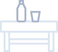 Table Creative Icon Design vector