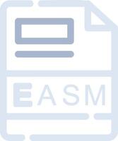 EASM Creative Icon Design vector