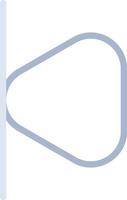 Pervious Creative Icon Design vector