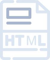 HTML Creative Icon Design vector