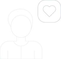 Admiration Creative Icon Design vector