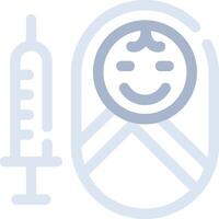 Vaccination Creative Icon Design vector