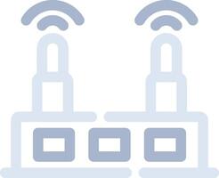 Wifi Router Creative Icon Design vector