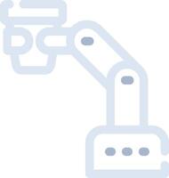 Robot Barista Creative Icon Design vector