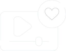 Interactive Video Creative Icon Design vector