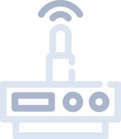 Wifi Router Creative Icon Design vector