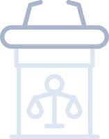 Line Two Color Design vector