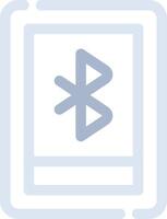 diseño de icono creativo bluetooth vector