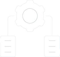 Software Defined Network Creative Icon Design vector