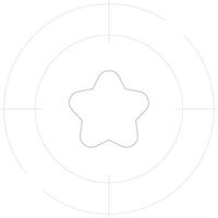 Target Creative Icon Design vector